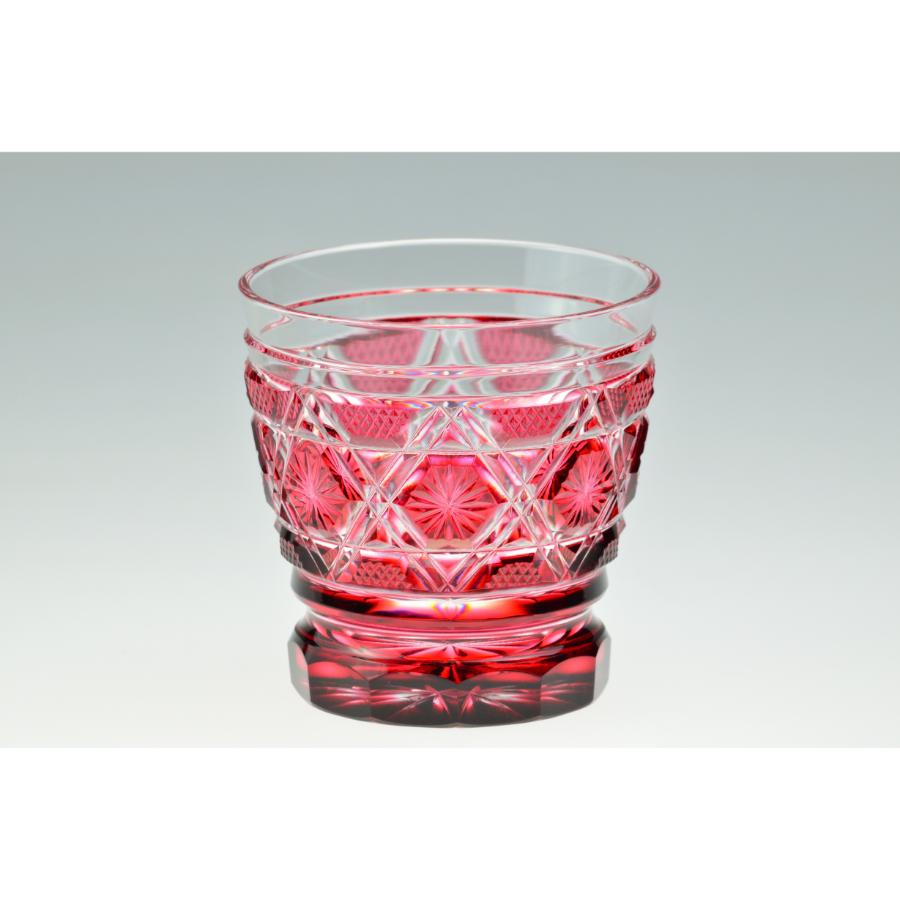 <島津薩摩切子>焼酎オンザロック
