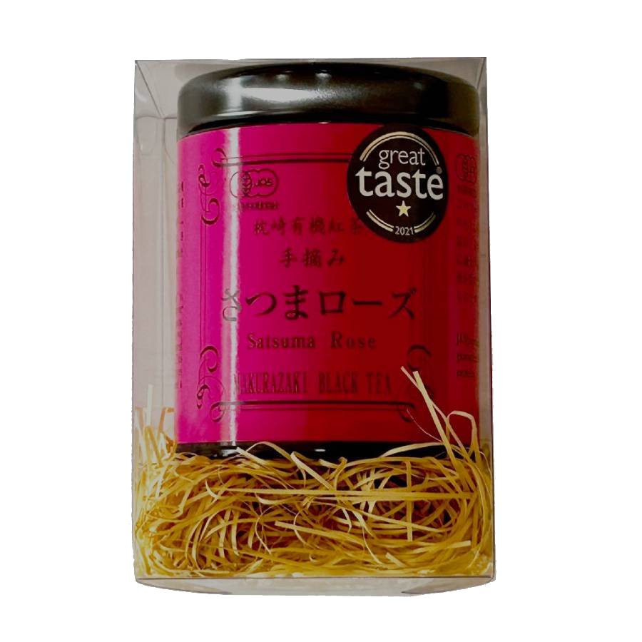 <KAORU園>有機紅茶さつまローズ40g×1缶