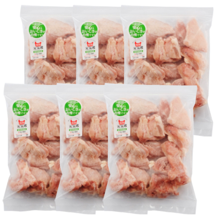 ＜南国元気鶏＞【特別セット】鹿児島県産　南国元気鶏Aもも肉（500g）×6袋　　冷凍