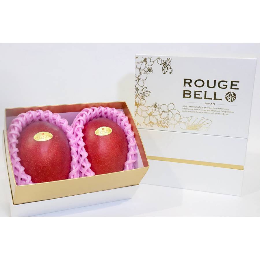 <TRAFRU果樹園~太陽と旅する果実~>ROUGE BELL計800g以上(2玉入り)