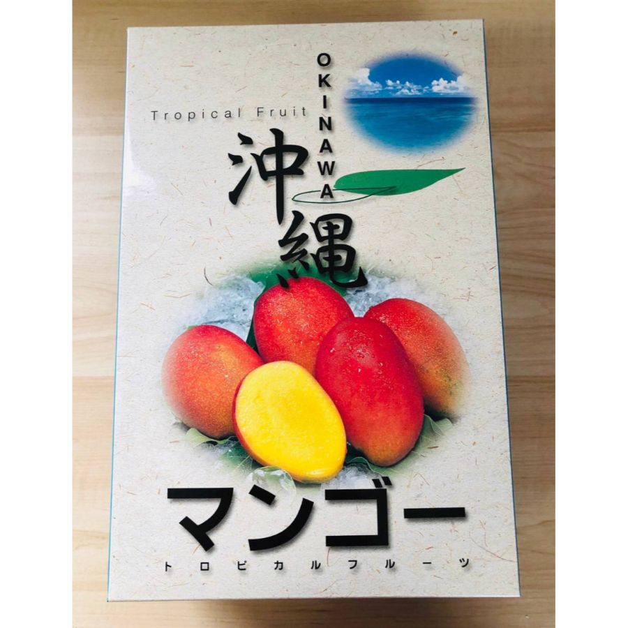 ＜とうはらマンゴー園＞沖縄県産アップルマンゴー２kg（特別選定大玉４玉）
