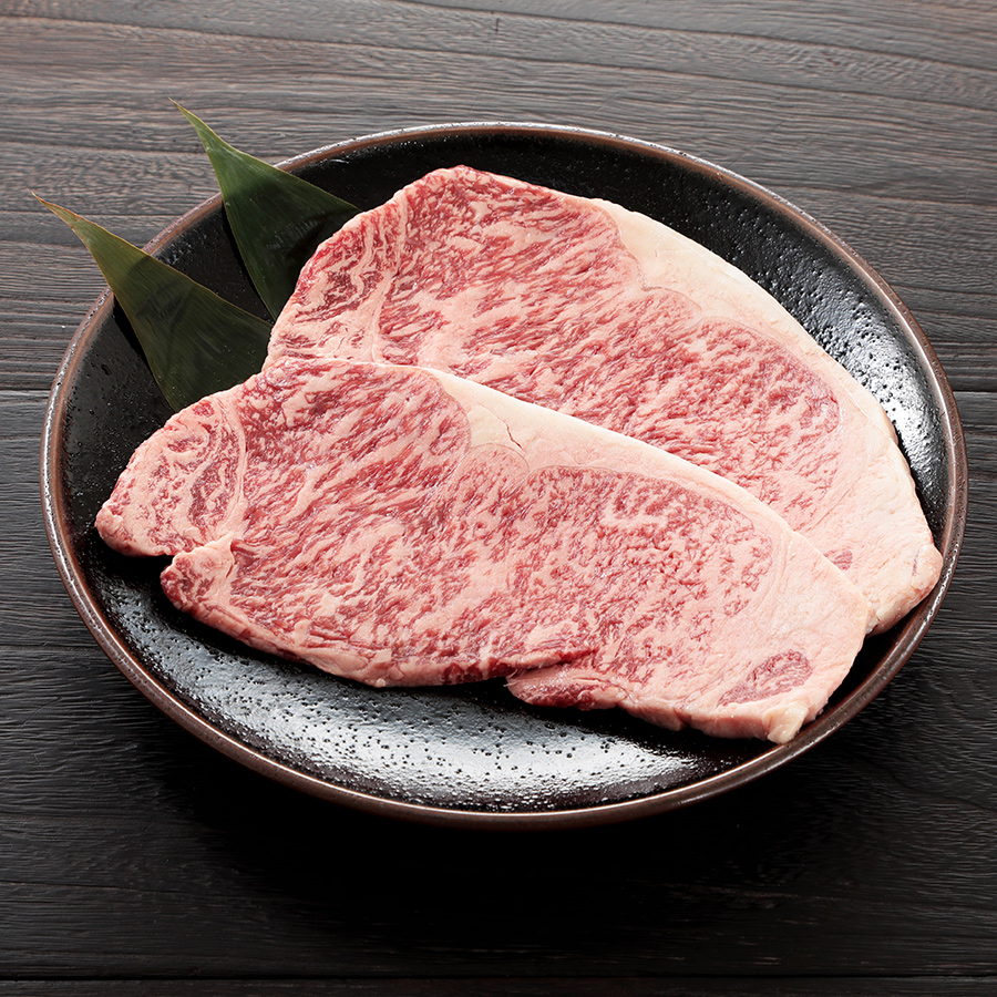 ＜黒島アーサ牛＞サーロインステーキ（150g×2枚）＆ハンバーグ（150g×8個）セット