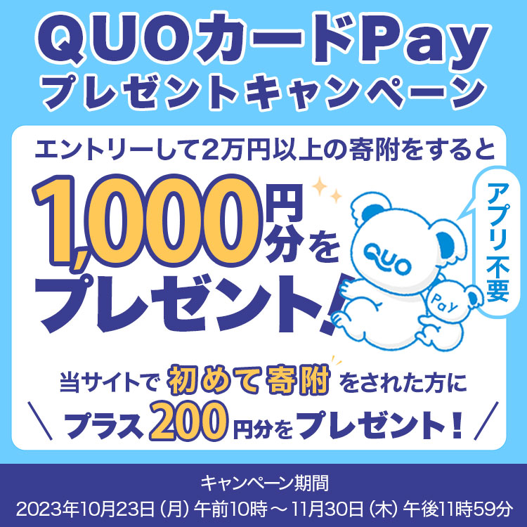 QUOカードPayプレゼントキャンペーン | 三越伊勢丹ふるさと納税