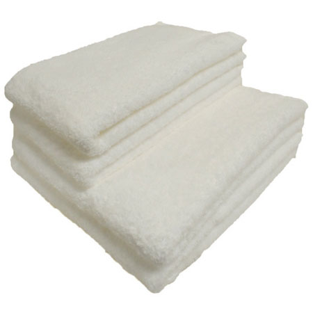 factory towel（bath＆face）各2枚セット ホワイト＊山梨×西条産タオルのイメージ