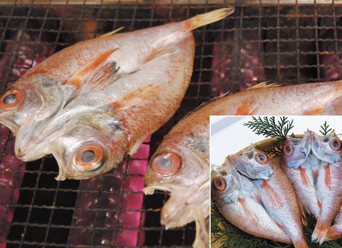 ＜山米鮮魚＞山陰沖「のどぐろ」極み干し 大（200g）×2枚