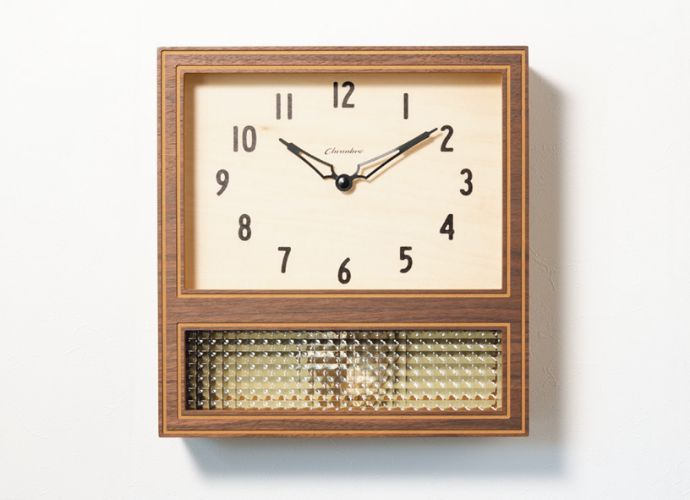 ＜Chambre＞COURT PENDULUMCLOCK ウォルナット