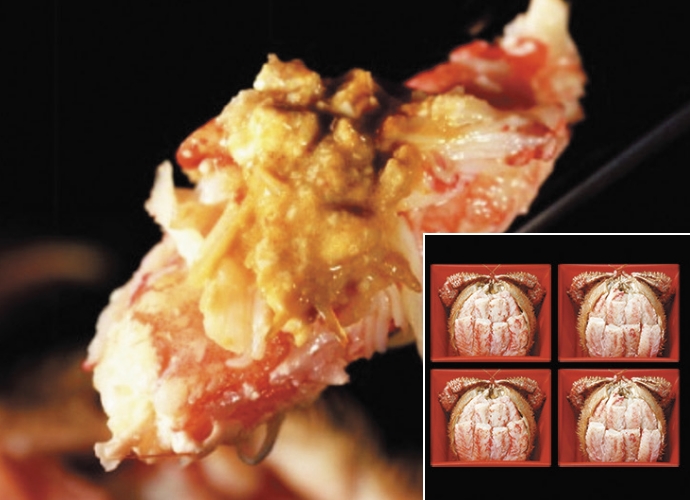 ＜紋別漁師 マルマ松本商店＞毛がに一杯盛り4個