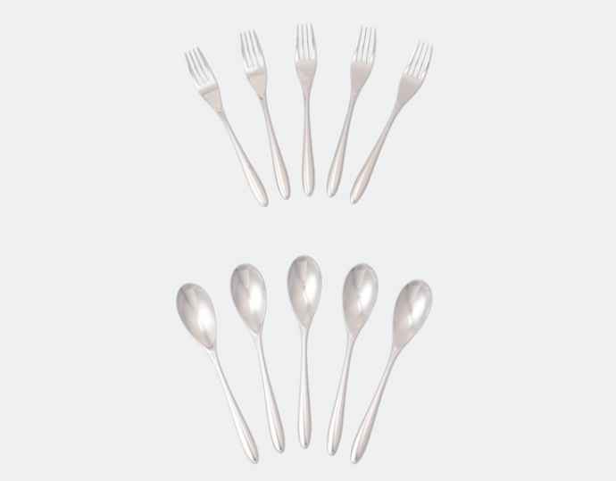 ジョエル・ロブション セレクション コーヒースプーン＆スモールフォーク10P