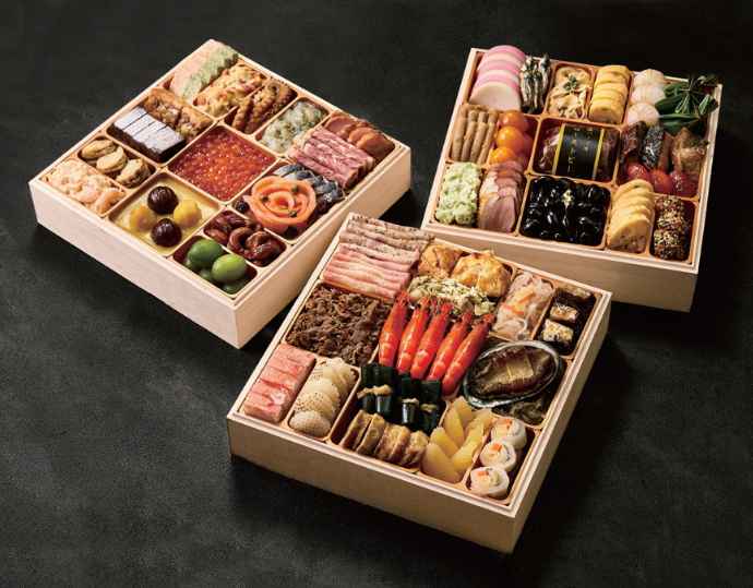 ＜ウェスティン都ホテル京都＞和洋おせち料理 三段重（冷蔵/5人前）