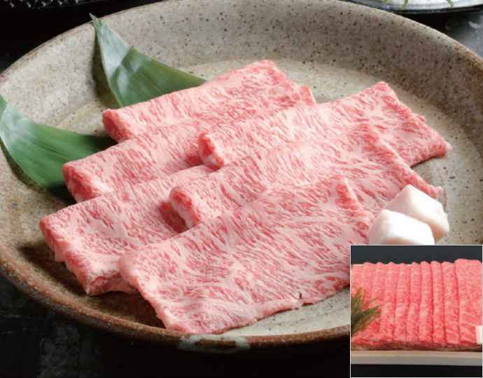 長期肥育米沢牛「鷹山牛」ロースすき焼き500g Ａ5等級