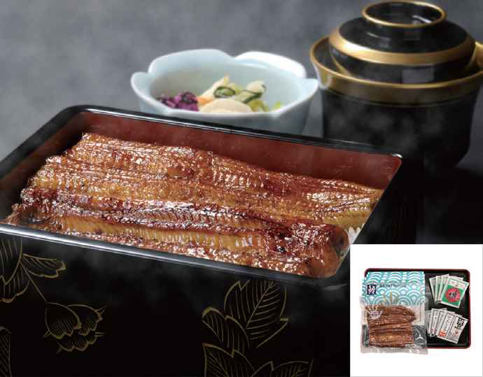 ＜ての字＞4枚 うなぎ蒲焼真空パック