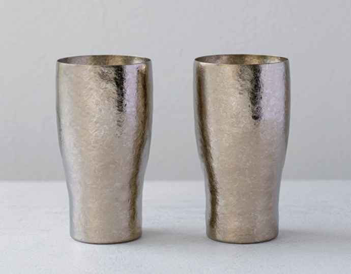 ＜SUSgallery＞Tumbler Beer Antique Goldペアセット