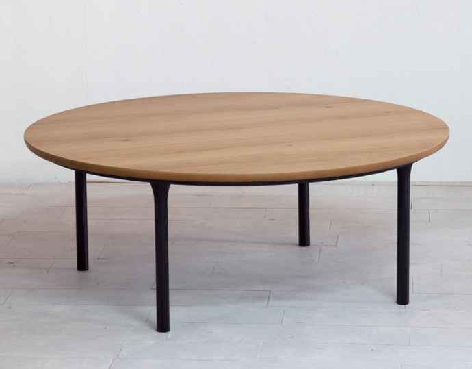 ＜Nichibi Woodworks＞Wells Oak100 コタツテーブル（組立式）
