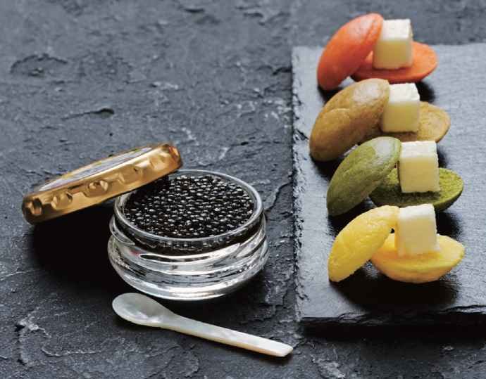 1983 J.CAVIAR (12g) & カラフルブリニセット