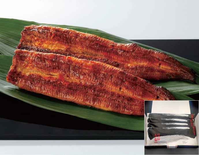 <まんてんや>うな一(手焼き炭火うなぎ蒲焼)4 尾