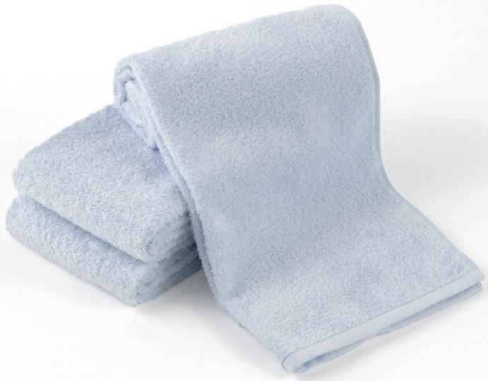 <HOTMAN/ ホットマン>ホットマンカラーフェイスタオル×3 ライトブルー