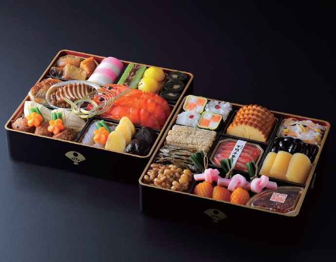 <下鴨茶寮>和おせち 二段(冷蔵/3人前)