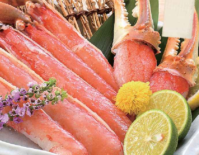 <港ダイニングしおそう>カット生ズワイ蟹 1.2kg