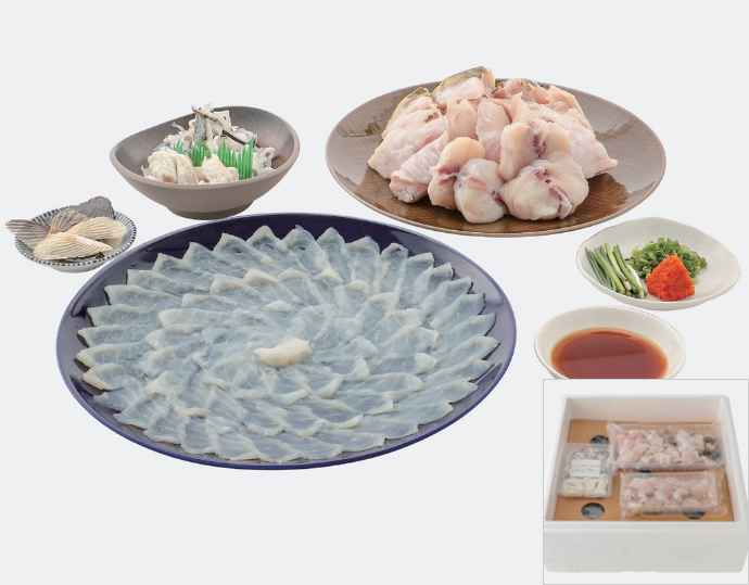 国産とらふくフルコースセット(4人前)