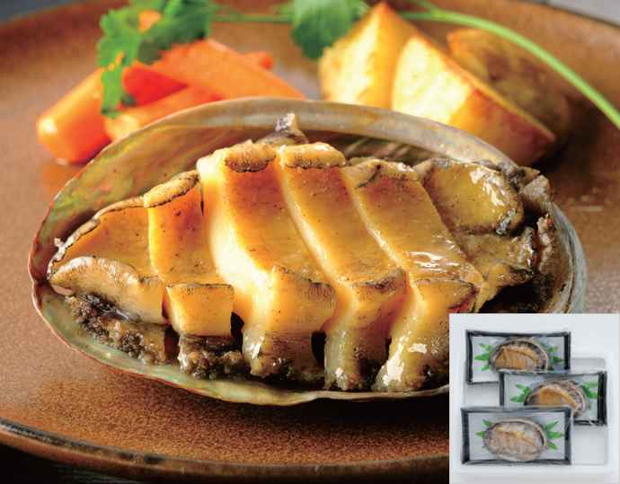 <紀伊長島>大粒鮑のステーキ