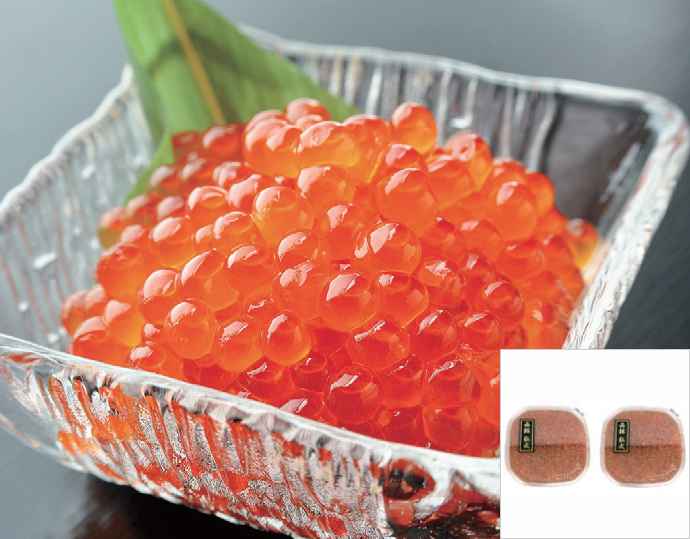 <函館 弘成>自家製イクラ醤油漬け100g×2