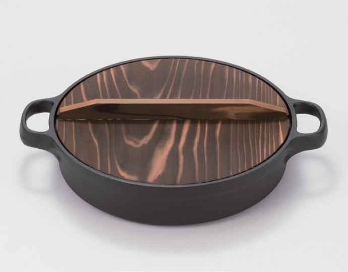 <OIGEN>南部鉄器すき焼ぎょうざ兼用鍋26cm