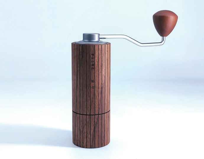 <台屋>コーヒーミル ウォルナット01スタンド、ブラシセット