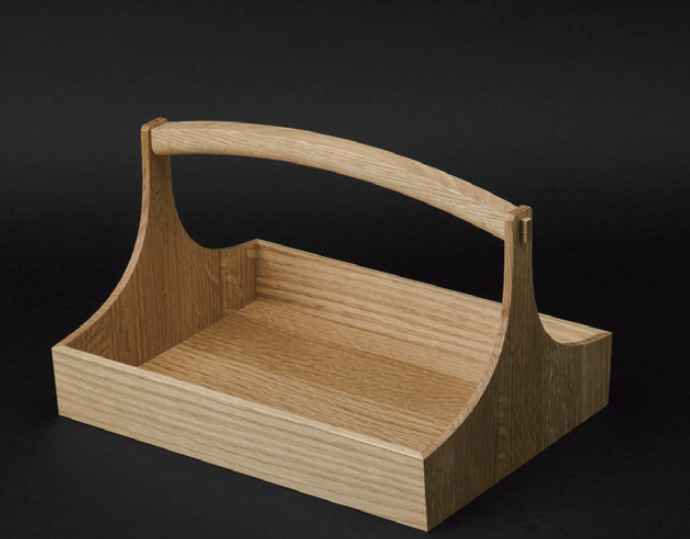 <四十沢木材工芸>テーブルキャディ 大