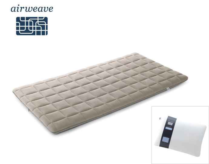 <エアウィーヴ>四季布団・ピロースタンダード シングルサイズセット