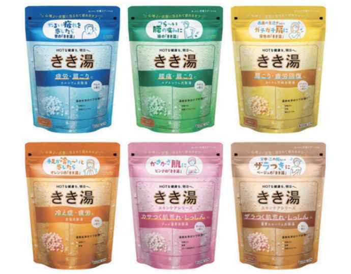 <バスクリン>きき湯 6種セット