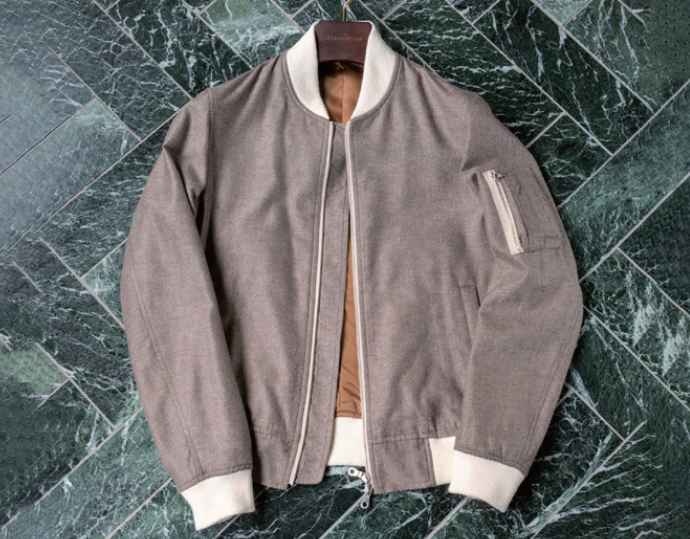 ロロピアーナ生地で仕立てるオーダーブルゾンお仕立て券