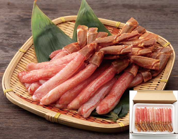 ＜かに物語＞生ずわいがに特大棒ポーション 500g