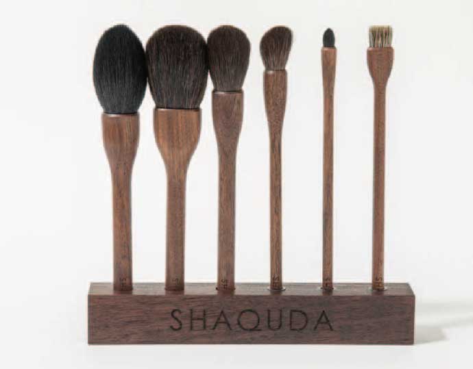 ＜SHAQUDA/シャクダ＞UBU/ウヴ 6ブラッシュ＆スタンド