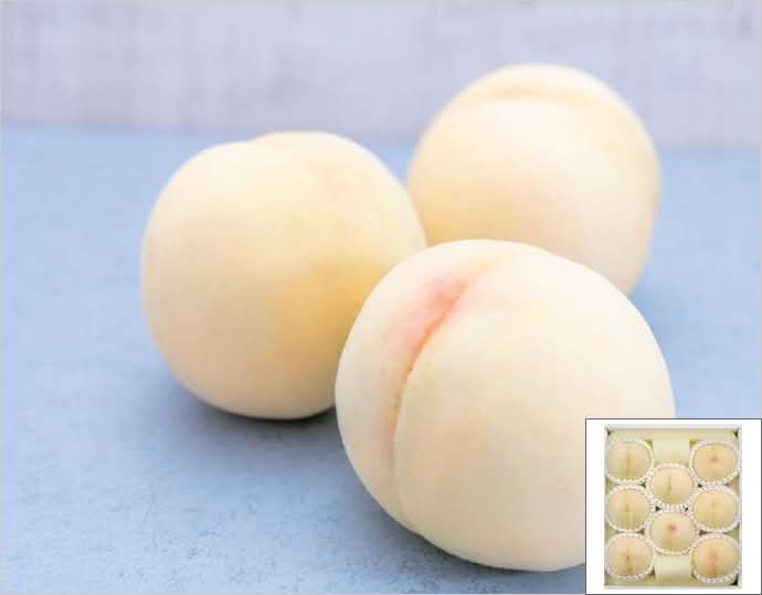 岡山県産 清水白桃 ８玉