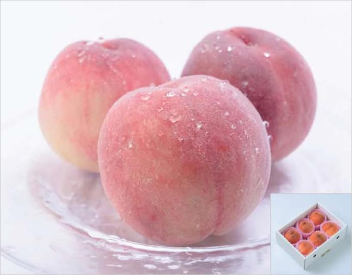 ＜南国フルーツ＞笛吹市産 御坂桃6玉 1.3kg