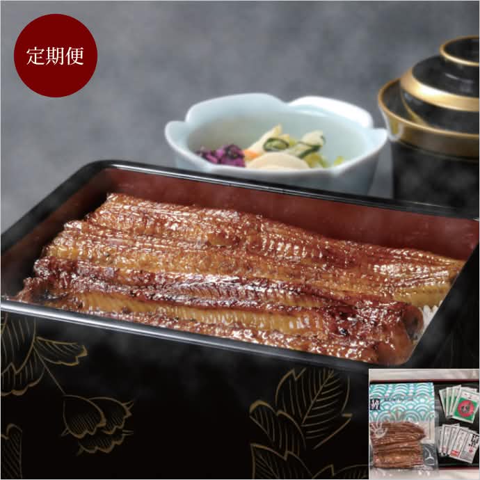 ＜ての字＞4 枚 うなぎ蒲焼真空パック 定期便
