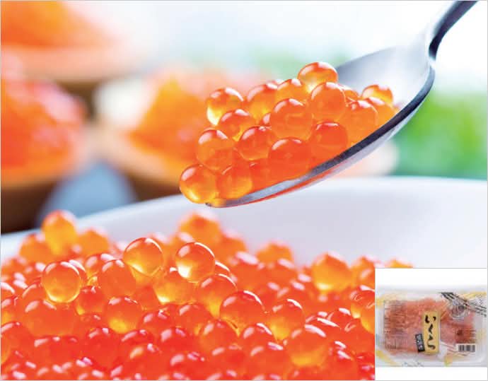＜Umios広洋＞いくら醤油漬（鮭卵）400g （200g×2パック）