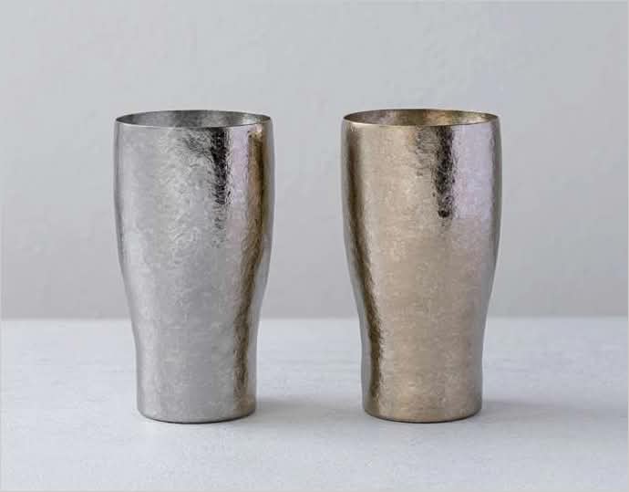 ＜SUSgallery＞ Beer Mirror / Antique Goldペアセット