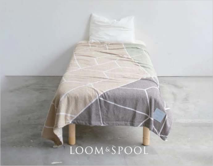 ＜LOOM&SPOOL＞LIBRAコットンパイル スロー トラペカーキ