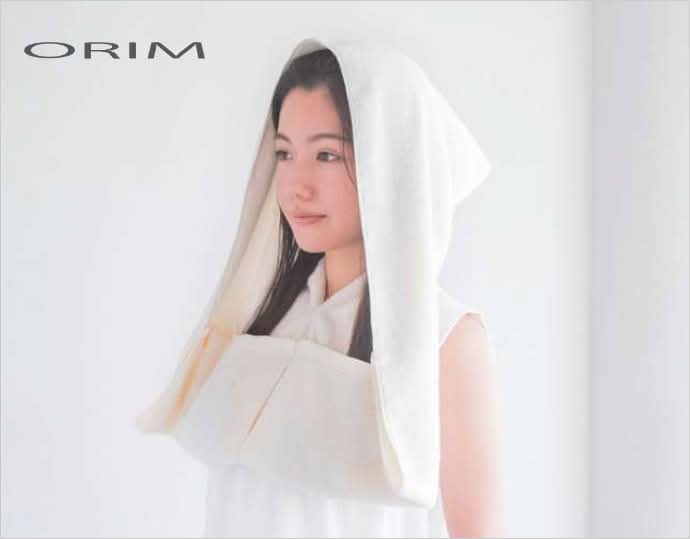 ＜ORIM＞ハヤズキン オフホワイト （今治タオルブランド認定製品）