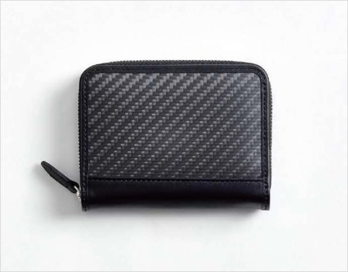 ＜hide k 1896＞mini round zip wallet