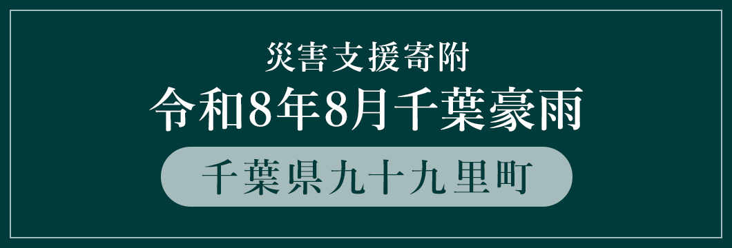 千葉県九十九里町 令和8年8月千葉豪雨災害支援 （返礼品なし）