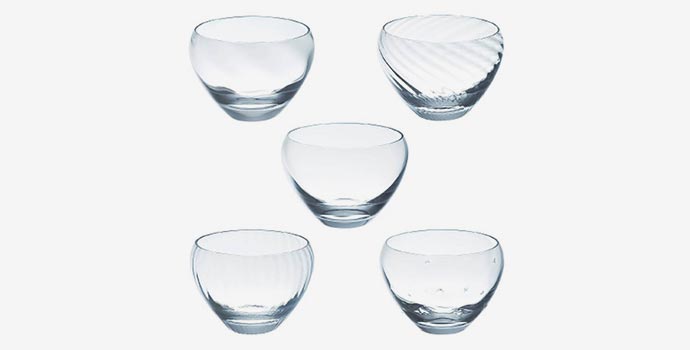 <Sghr スガハラ>アルコ グラス・ボウル5コセット