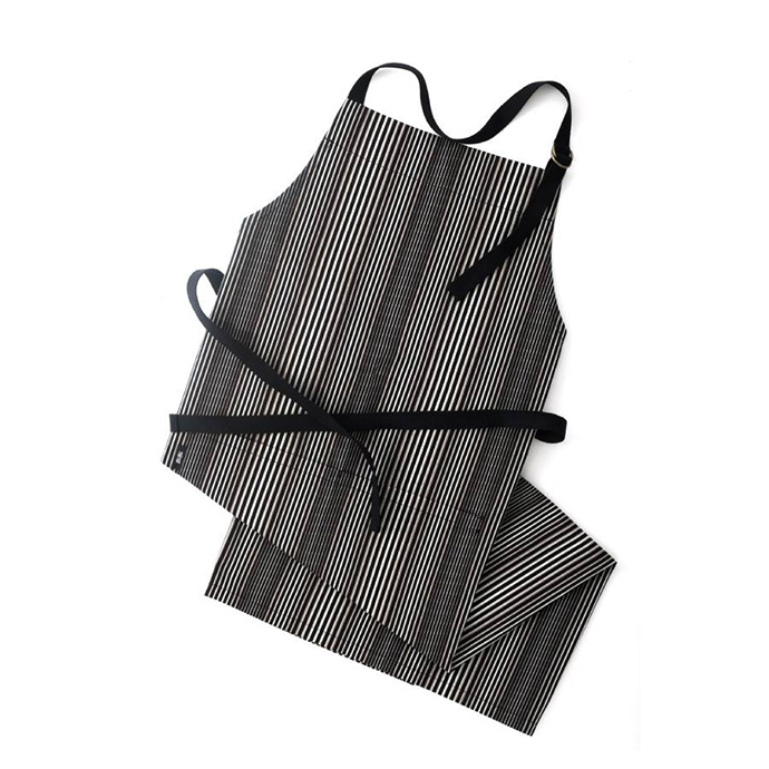 〈小倉 縞縞〉2wayエプロン