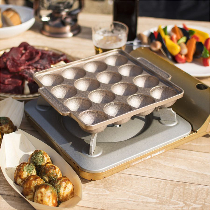 <imono>銅合金鋳物製たこ焼き器『takotto』