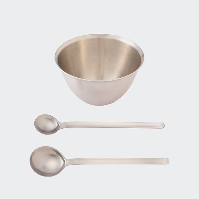 「conte(コンテ)」やくさじ5ml やくさじ15ml まかないボウル130