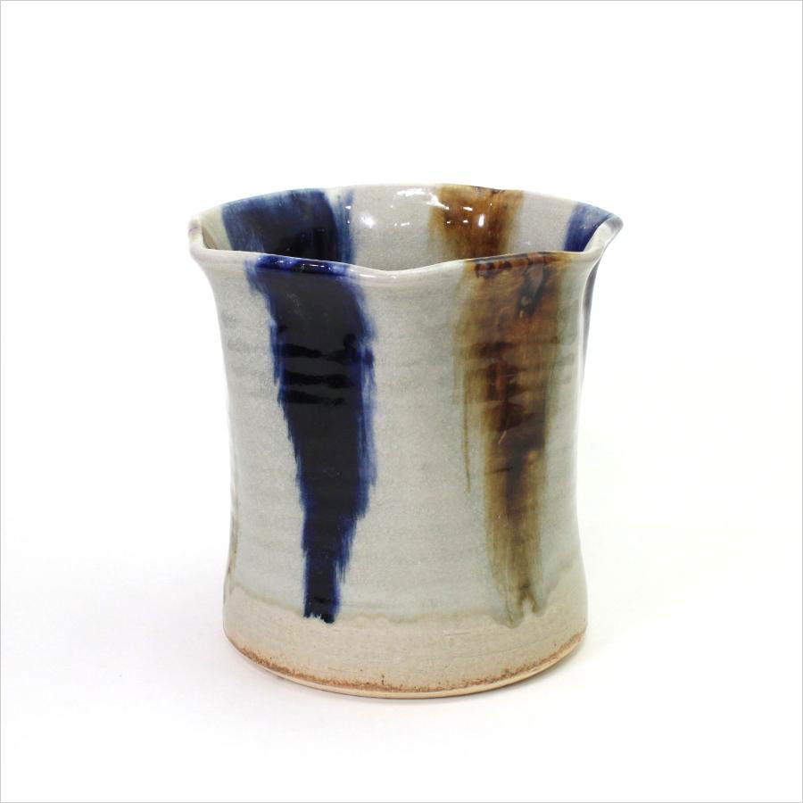 <喜多窯 霞仙>三彩ワインクーラー