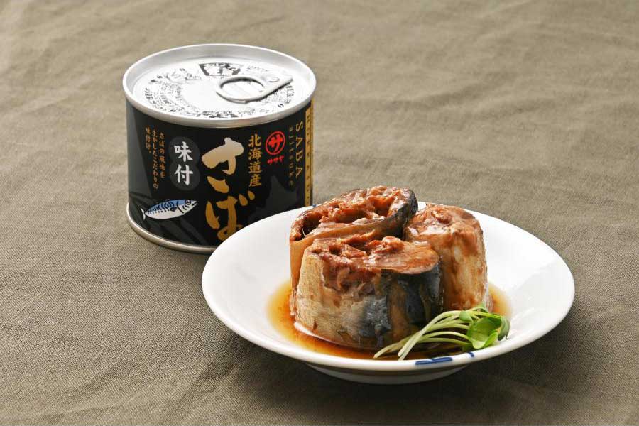 ＜笹谷商店＞北海道産さば味付缶24缶セット
