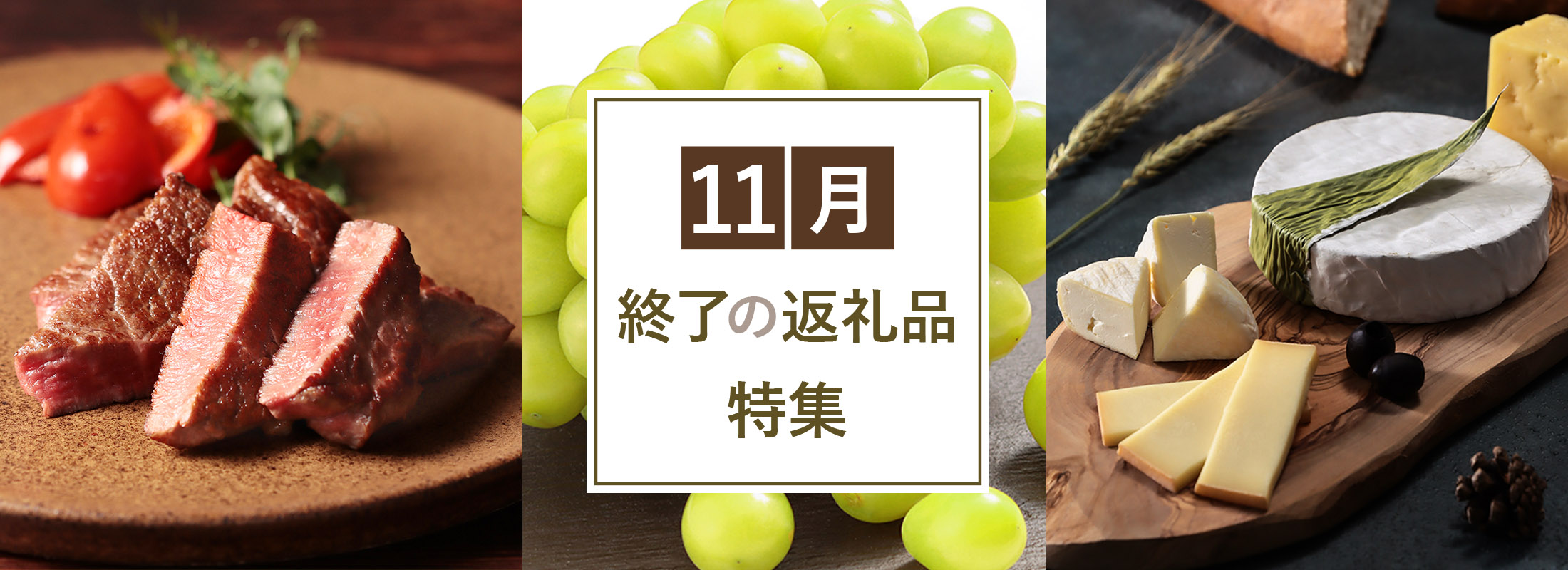 11月終了の返礼品特集