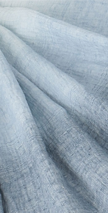 リネン ブランケット/ブルー_02